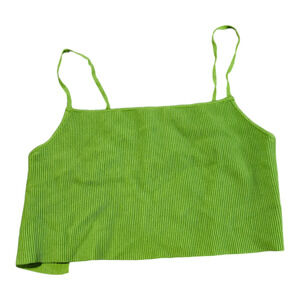 Kendall & Kylie Large Green Sleeveless Tank Top